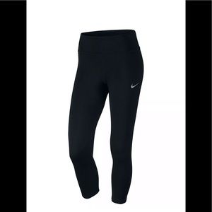 Nike Women's Power Essential Mid-Rise Running Crop